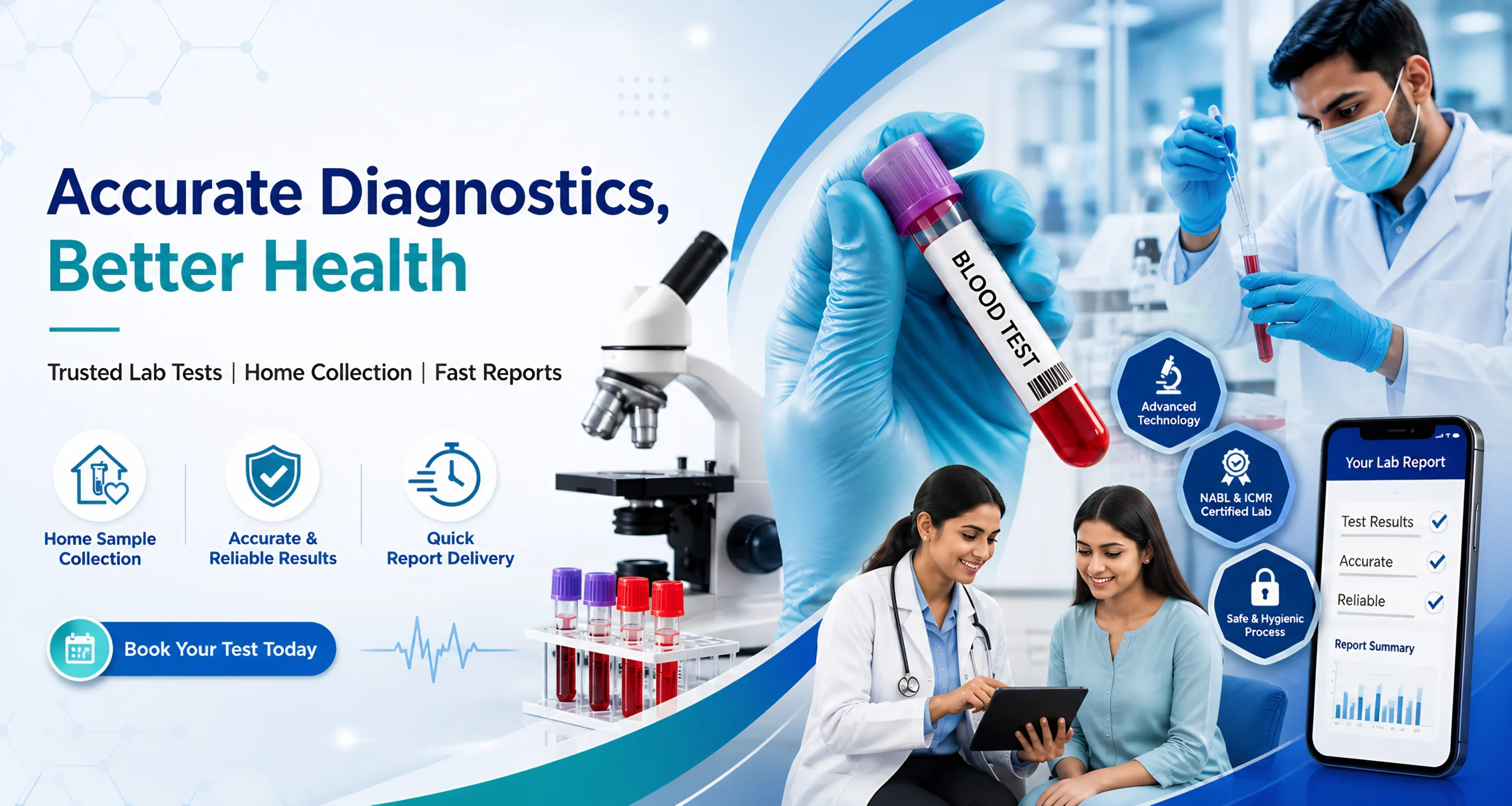 Lab Tests & Blood Tests at Home