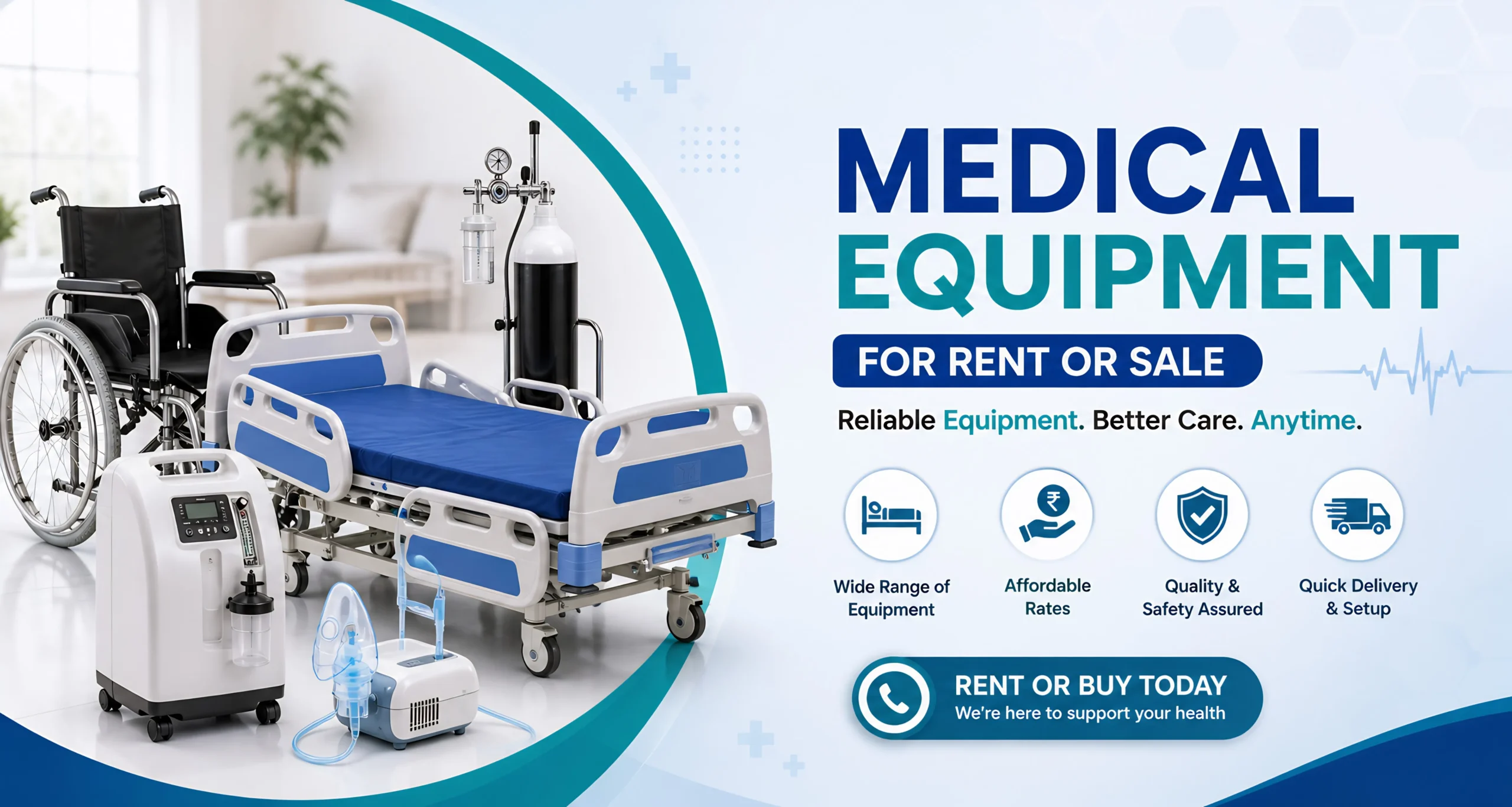 Medical Equipment for Rent or Sale
